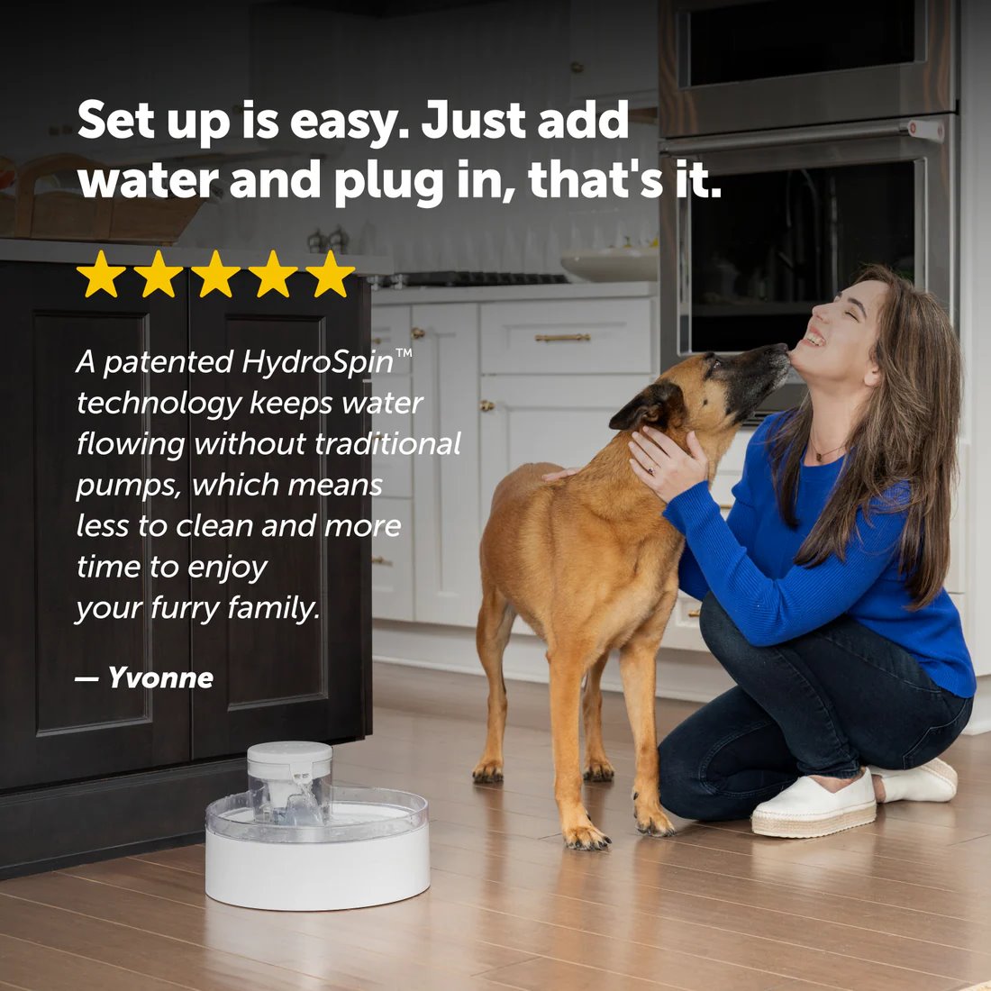 PetSafe Outlast 3.7L Pumpless Pet Fountain