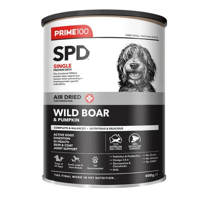 Prime100 SPD Air Dried Wild Boar & Pumpkin