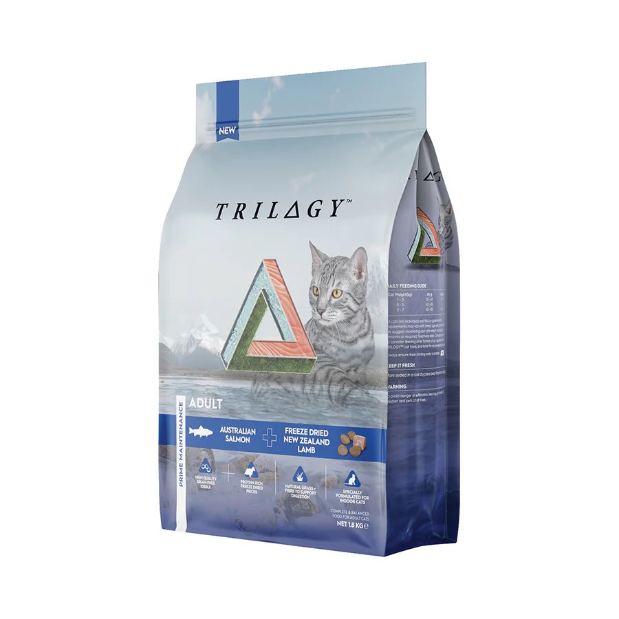 Trilogy Adult Australian Salmon + Freeze Dried New Zealand Lamb Dry Cat Food