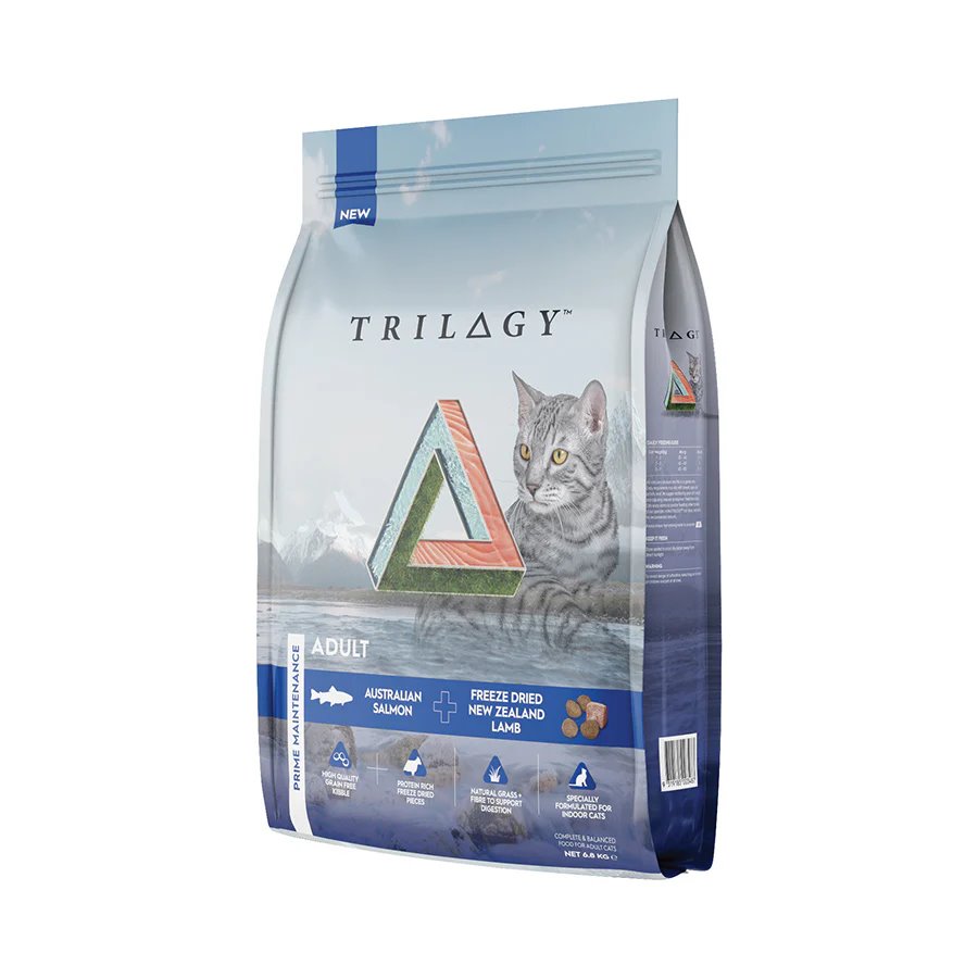 Trilogy Adult Australian Salmon + Freeze Dried New Zealand Lamb Dry Cat Food