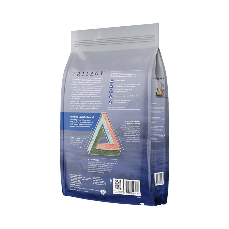 Trilogy Adult Australian Salmon + Freeze Dried New Zealand Lamb Dry Cat Food