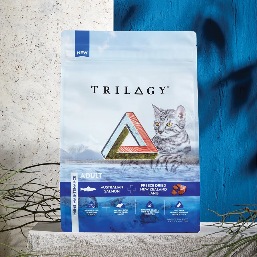 Trilogy Adult Australian Salmon + Freeze Dried New Zealand Lamb Dry Cat Food