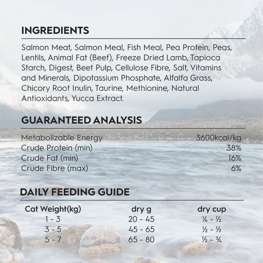 Trilogy Adult Australian Salmon + Freeze Dried New Zealand Lamb Dry Cat Food