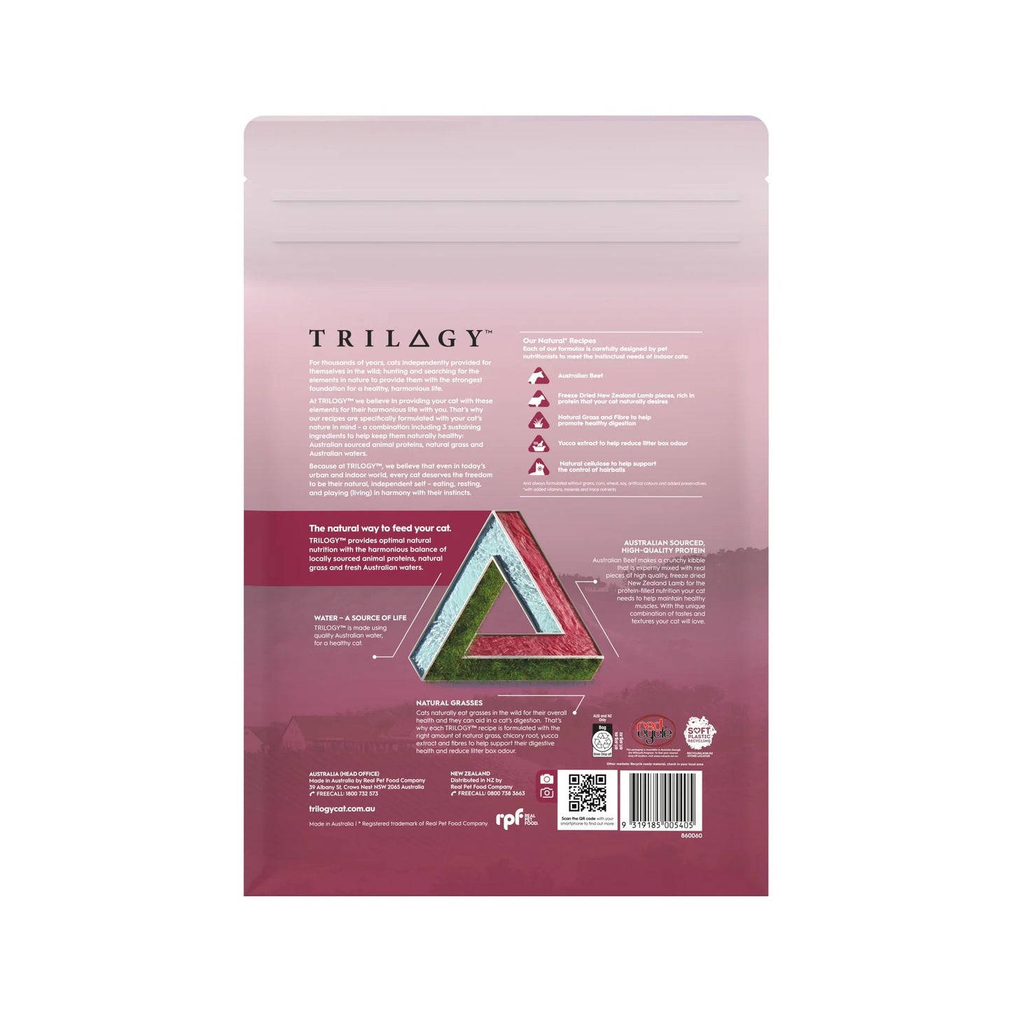 Trilogy Adult Australian Beef + Freeze Dried Lamb Dry Cat Food