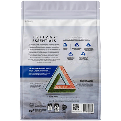 Trilogy Essentials Complete Prey Adult Salmon Dry Cat Food
