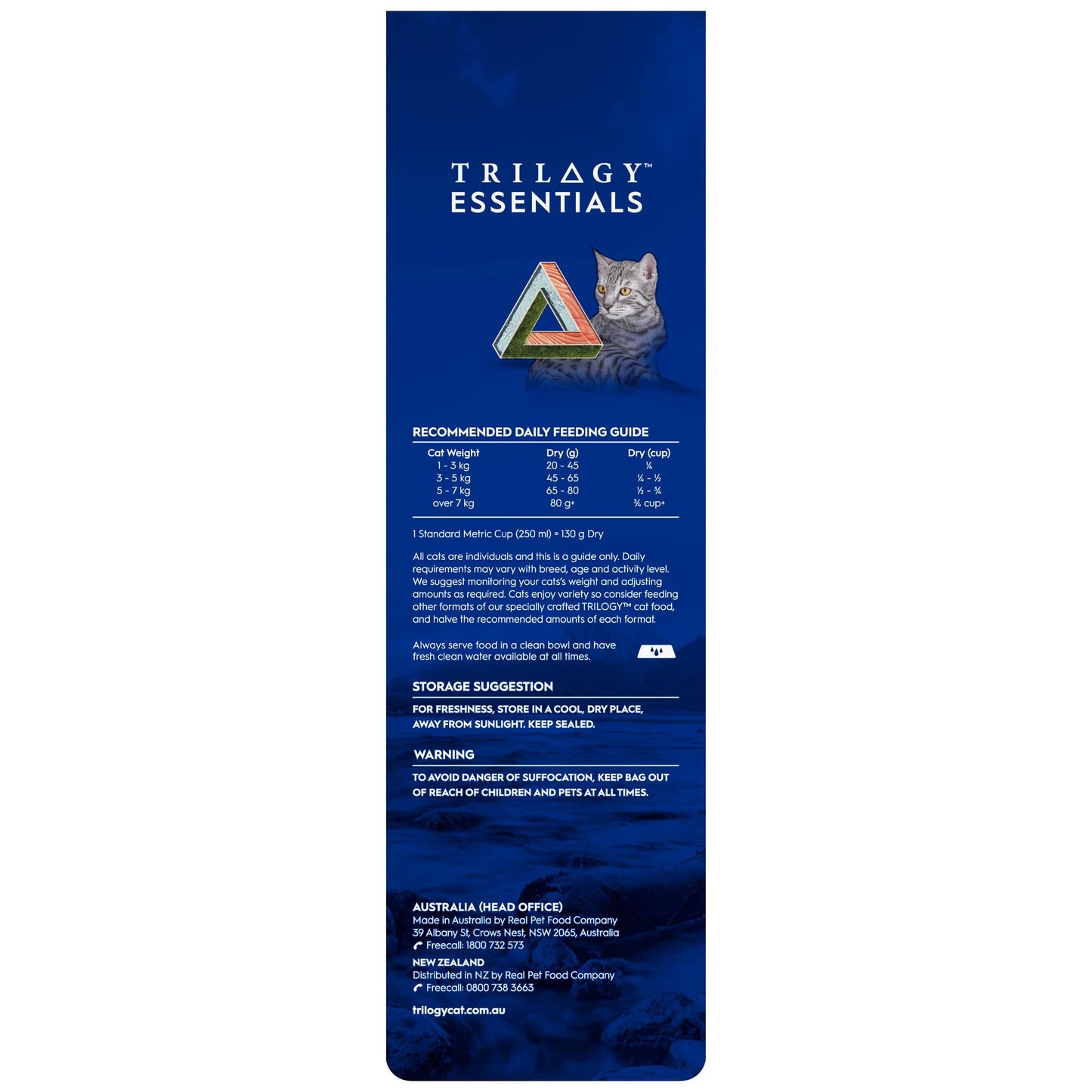 Trilogy Essentials Complete Prey Adult Salmon Dry Cat Food