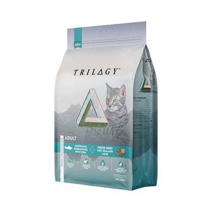 Trilogy Adult Australian Barramundi with Pacific Island Tuna + Freeze Dried New Zealand Lamb Dry Cat Food