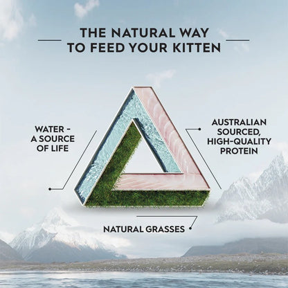 Trilogy Kitten Australian Barramundi with Pacific Island Tuna + Freeze Dried New Zealand Lamb Dry Cat Food