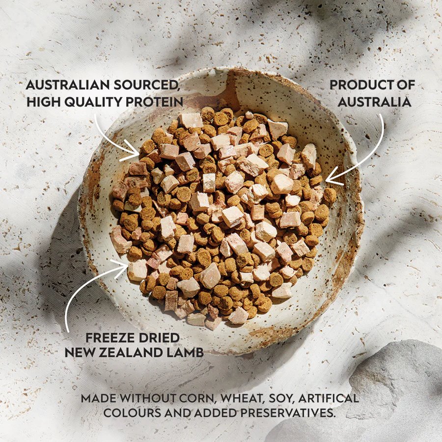 Trilogy Kitten Australian Barramundi with Pacific Island Tuna + Freeze Dried New Zealand Lamb Dry Cat Food