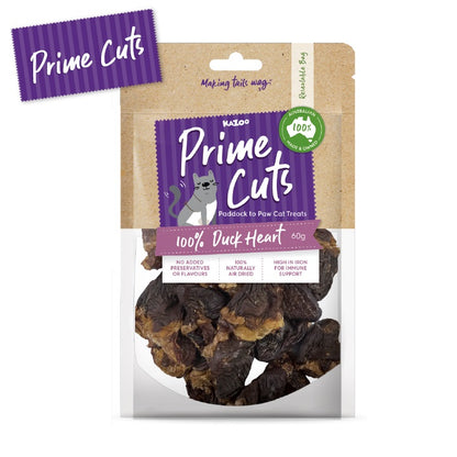 Kazoo Prime Cuts Cats Duck Hearts 60g