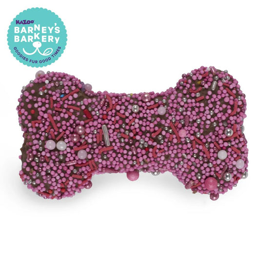 Kazoo Dog Bone Biscuit Pink