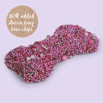Kazoo Dog Bone Biscuit Pink