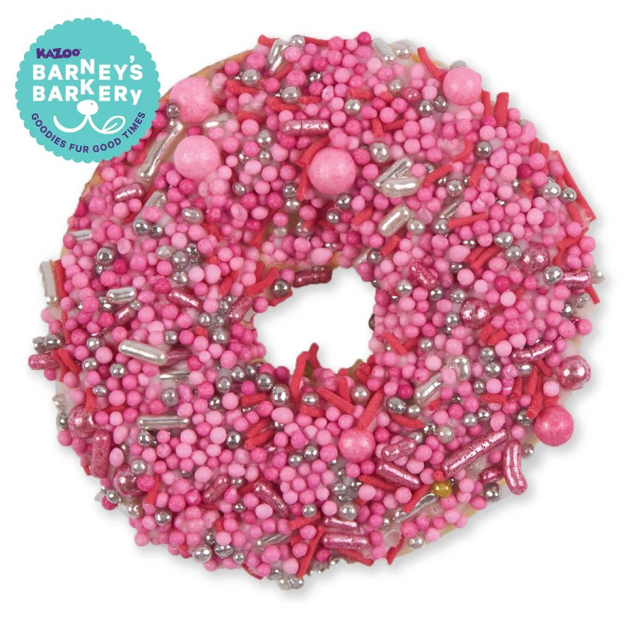 Kazoo Dog Donut Biscuit Pink