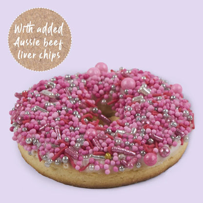 Kazoo Dog Donut Biscuit Pink