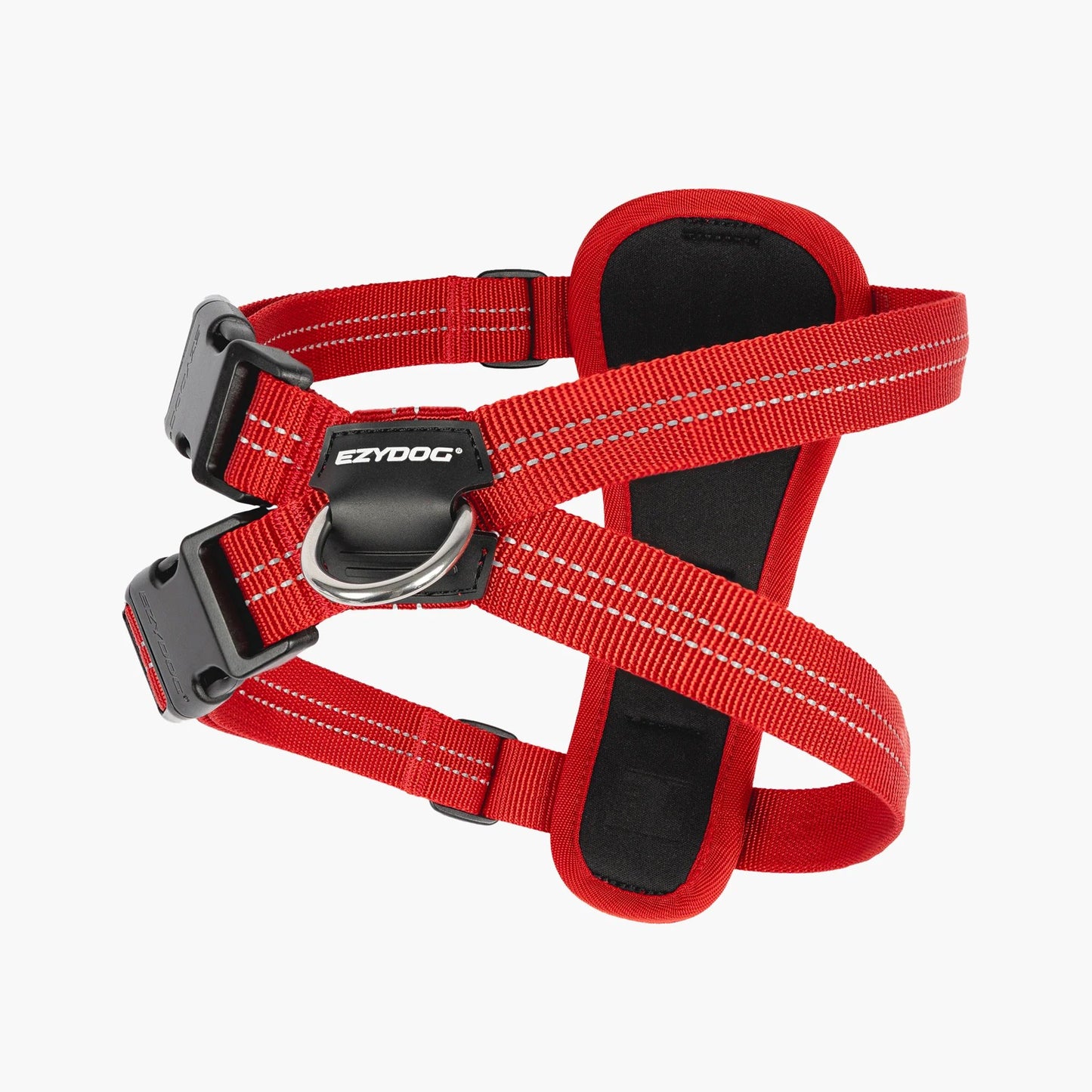 EzyDog Essential Chest Plate Harness Red