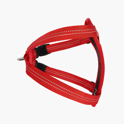 EzyDog Essential Chest Plate Harness Red