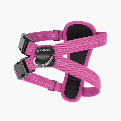 EzyDog Essential Chest Plate Harness Pink