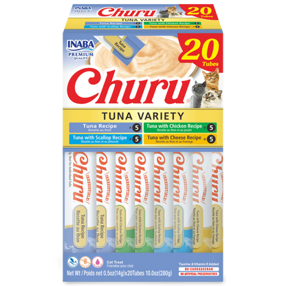 Inaba Churu Tuna Variety Box 20x14g