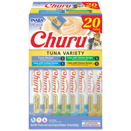 Inaba Churu Tuna Variety Box 20x14g