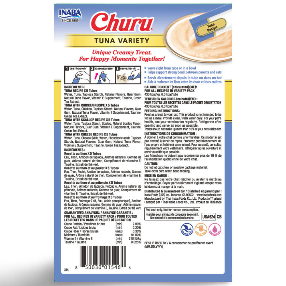 Inaba Churu Tuna Variety Box 20x14g
