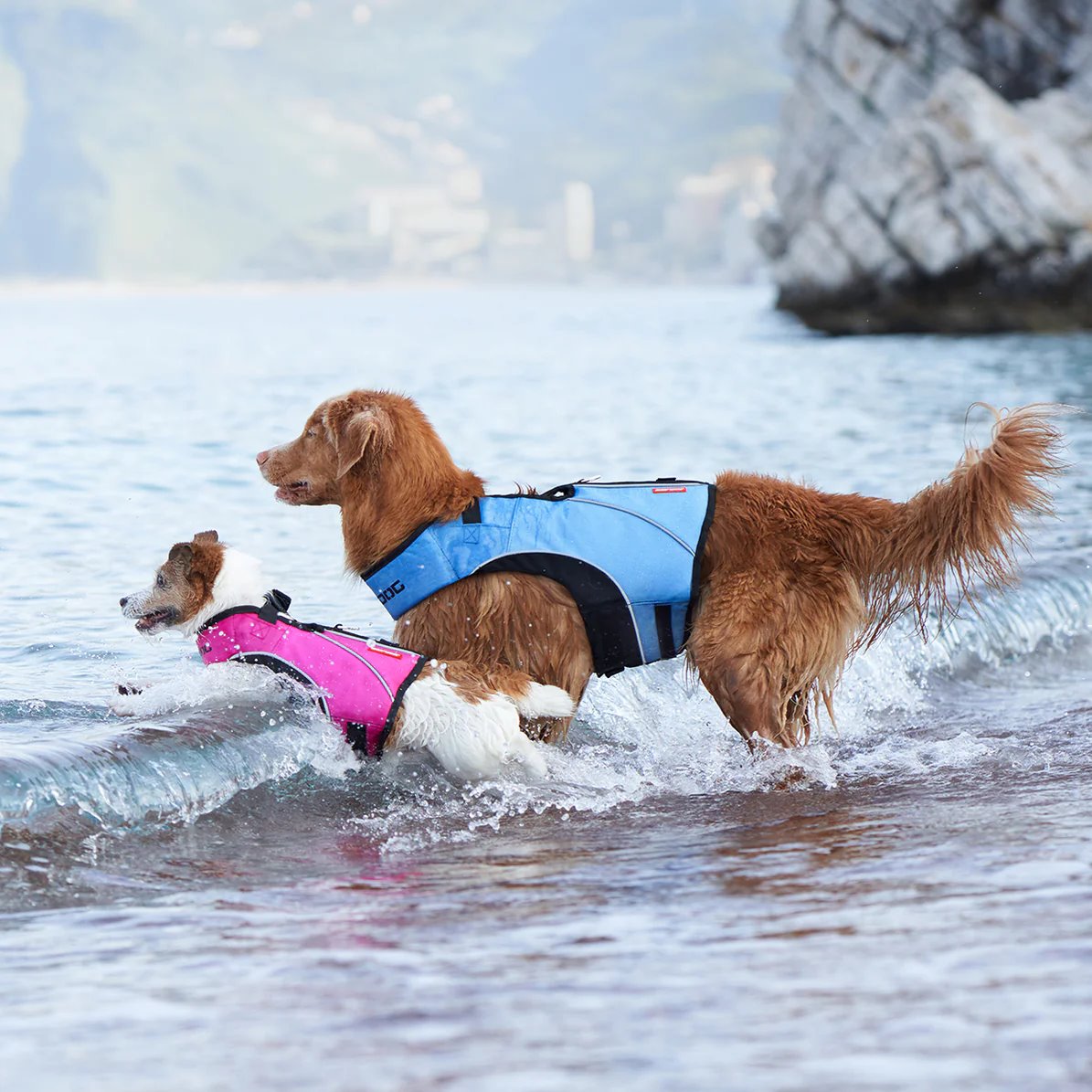 EzyDog DFD X2 Boost Life Jacket - Pink