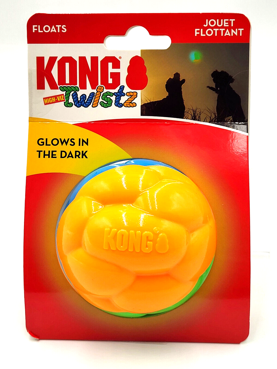 KONG High-Viz Twistz Ball