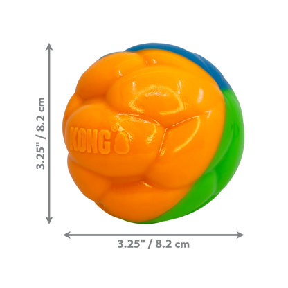 KONG High-Viz Twistz Ball