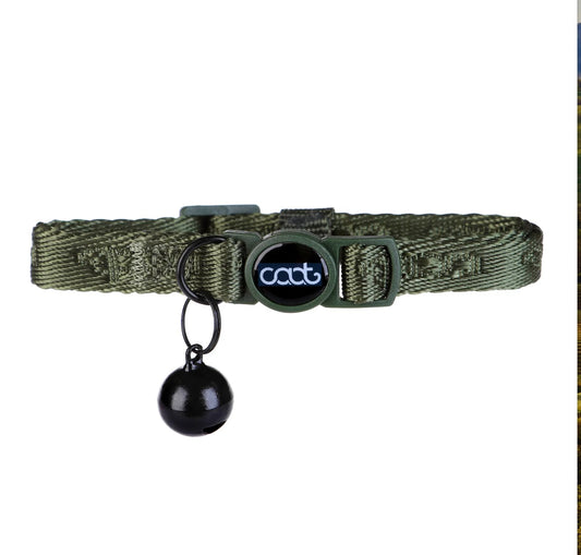 DOOG CAAT Quick Release Cat Collar Green