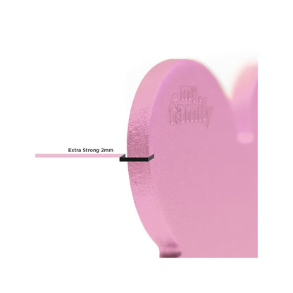 My Family Basic Bone Pink ID Tag