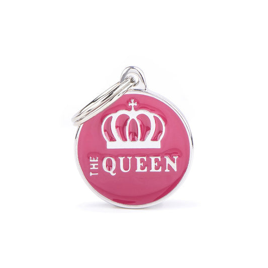 My Family Charm The Queen ID Tag