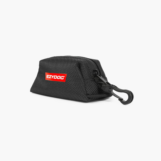 EzyDog Essential Poop Bag Holder Black