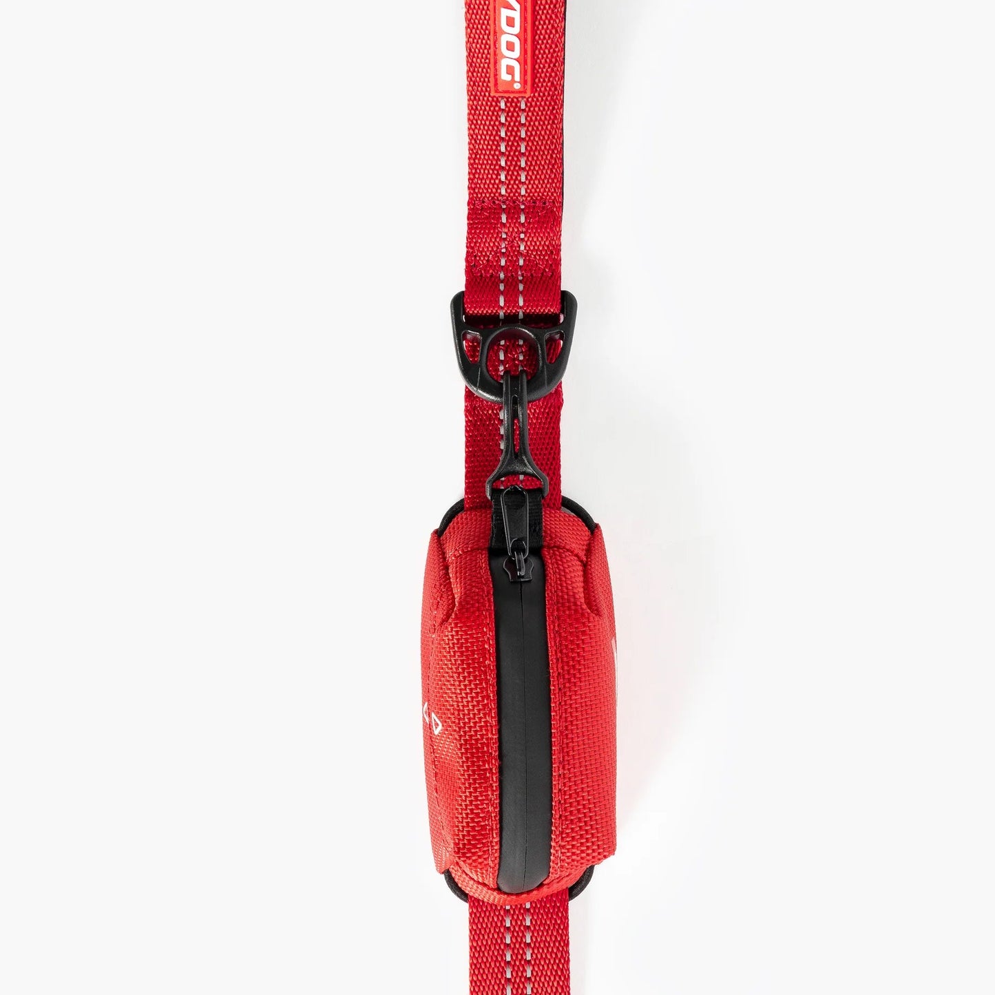 EzyDog Essential Poop Bag Holder Red