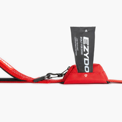 EzyDog Essential Poop Bag Holder Red