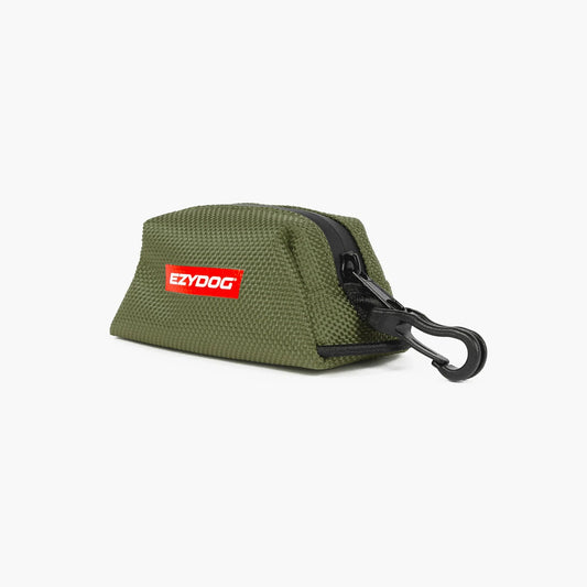 EzyDog Essential Poop Bag Holder Green