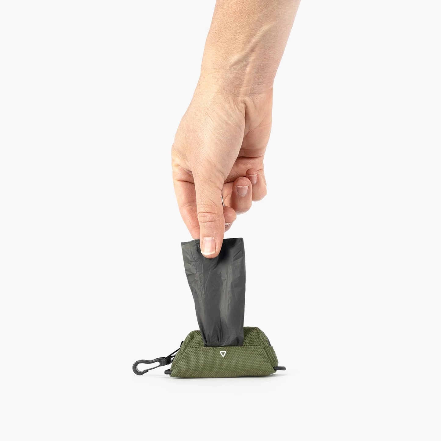EzyDog Essential Poop Bag Holder Green