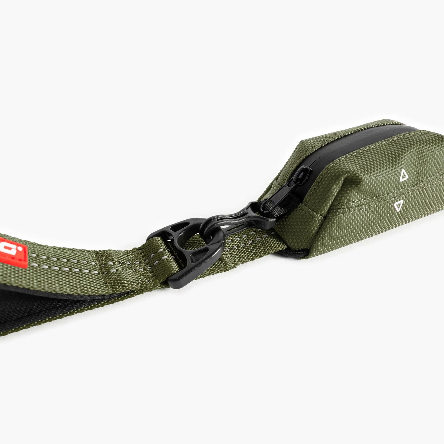EzyDog Essential Poop Bag Holder Green