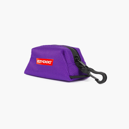EzyDog Essential Poop Bag Holder Purple