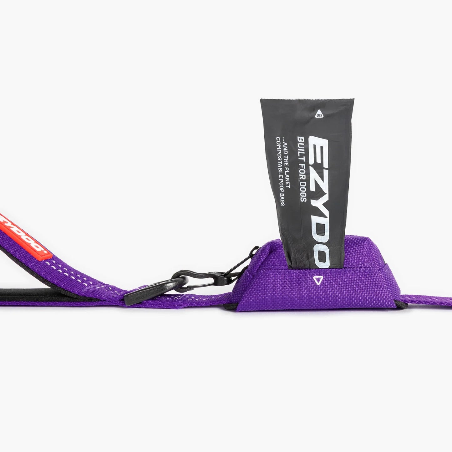 EzyDog Essential Poop Bag Holder Purple