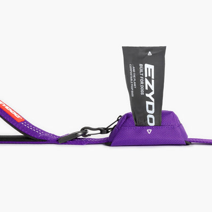 EzyDog Essential Poop Bag Holder Purple