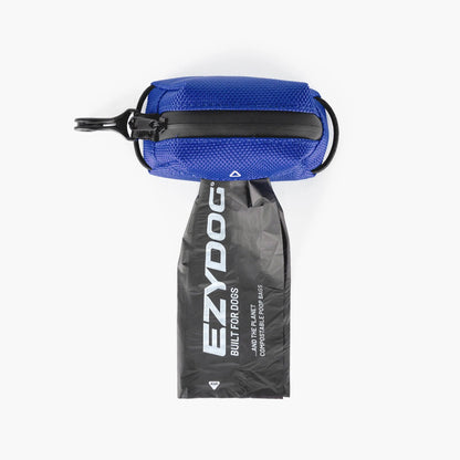 EzyDog Essential Poop Bag Holder Blue