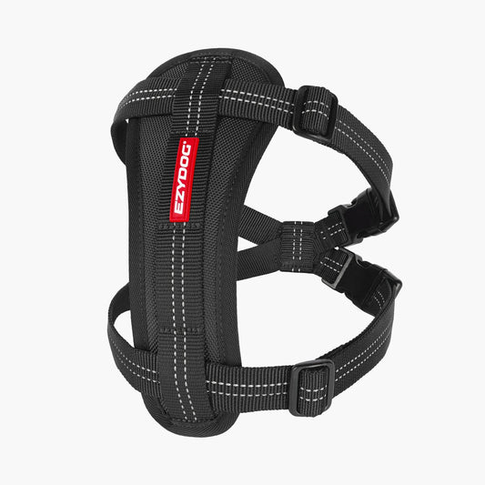 EzyDog Essential Chest Plate Harness Black