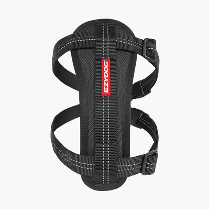 EzyDog Essential Chest Plate Harness Black