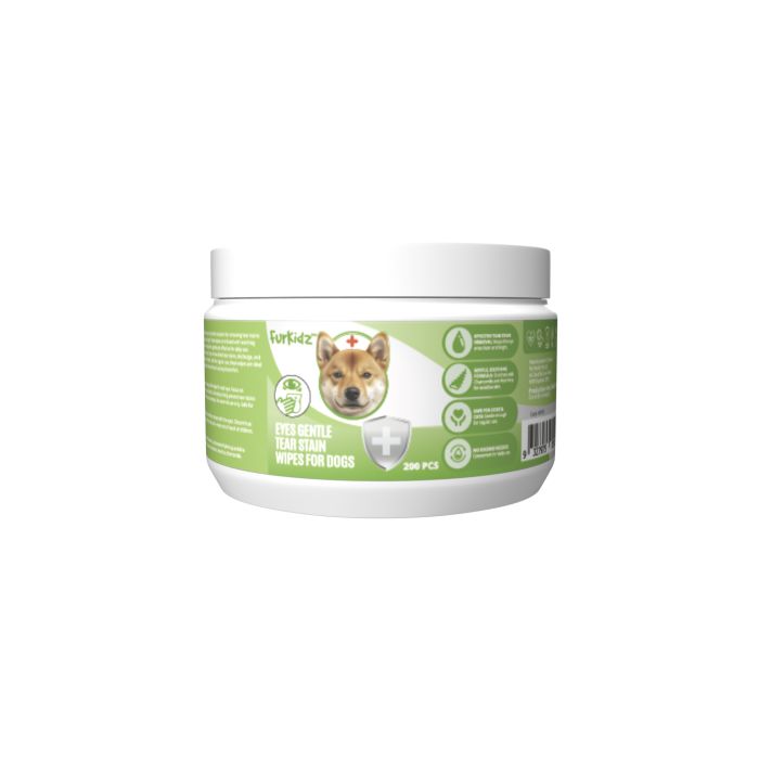 FurKidz Tear Stain Wipes for Dogs 200pk