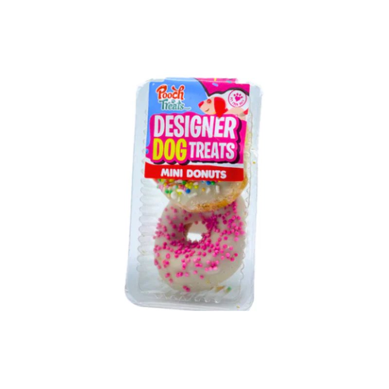 Pooch Treats Designer Dog Treats Mini Donuts 65g