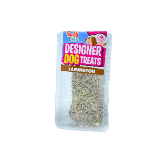 Pooch Treats Designer Dog Treats Lamington 65g