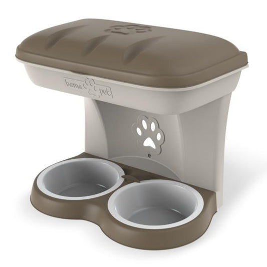 Bama Pet Food Stand Maxi Taupe