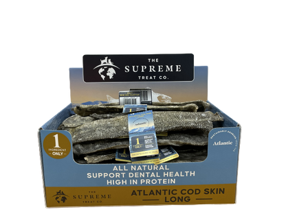 The Supreme Treat Co Cod Skin Chew Long