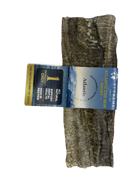 The Supreme Treat Co Cod Skin Chew Short
