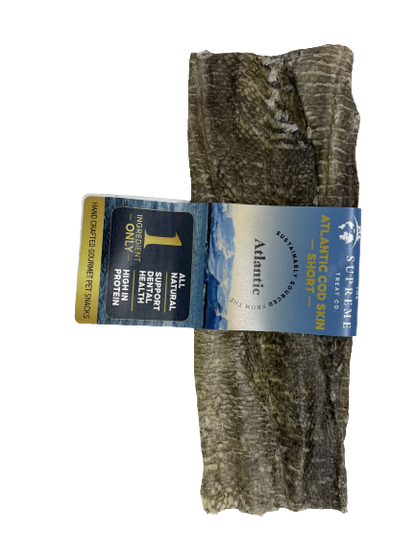 The Supreme Treat Co Cod Skin Chew Short