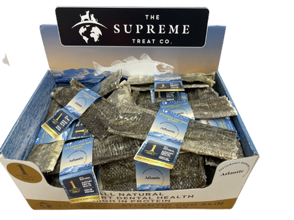 The Supreme Treat Co Cod Skin Chew Short